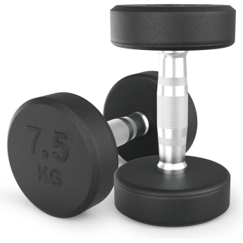 Гантель круглая UNIX FIT PRO обрезиненная 7,5 кг